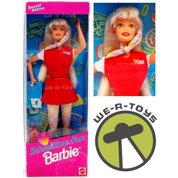 Schooltime Fun Barbie Doll Special Edition 1997 Mattel 18487 NEW
